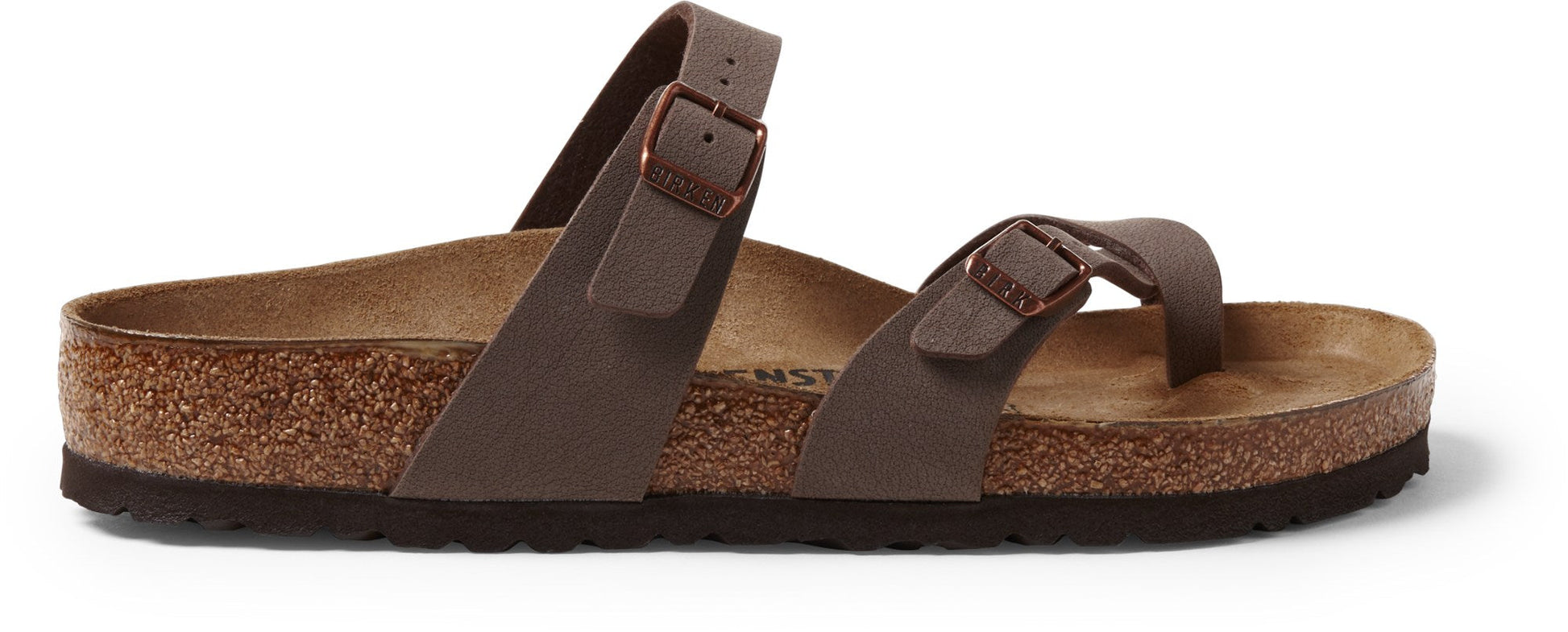 BIRKENSTOCK Seraphic Umber Casual Fit Slide Sandals