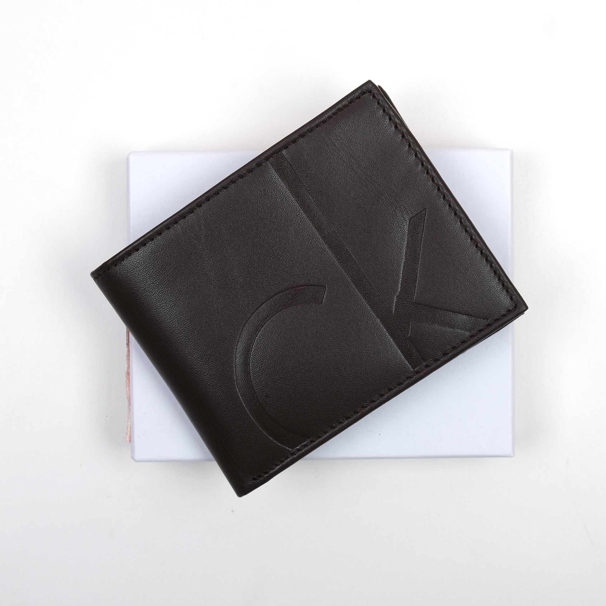 Calvin Klein Luxurious Espresso Leather Wallet