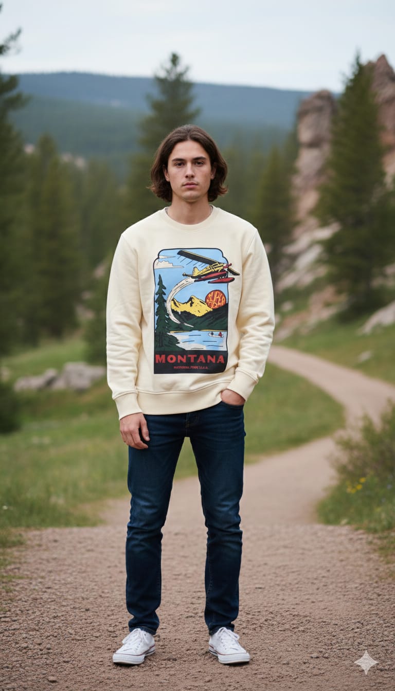 Superdry National Park Graphic Sweatshirt