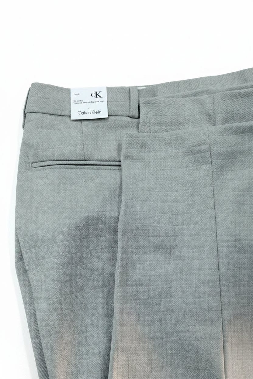 Calvin Klein Modern Fit Grey Dress Pants