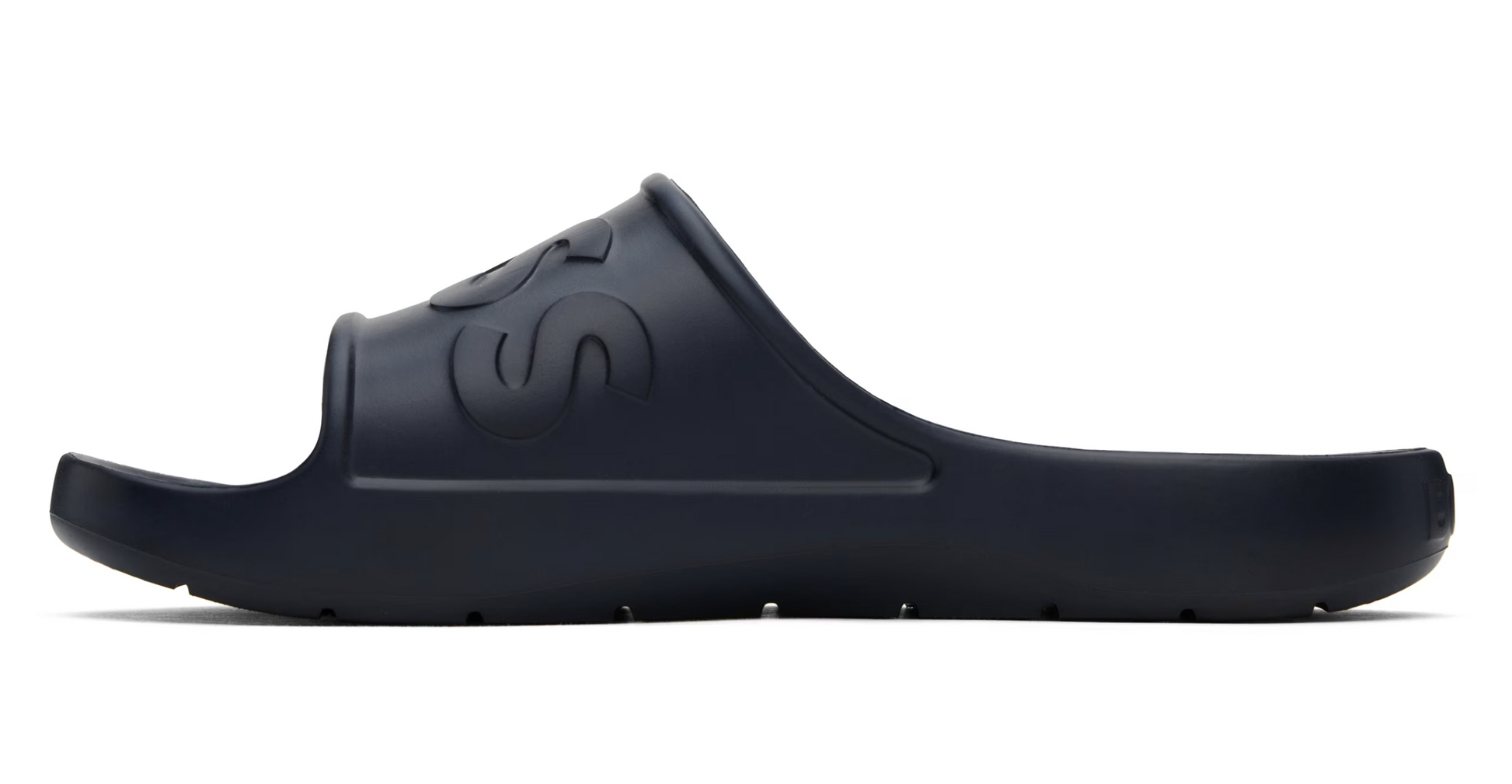 BOSS Starlit Navy Luxe Slide Sandals