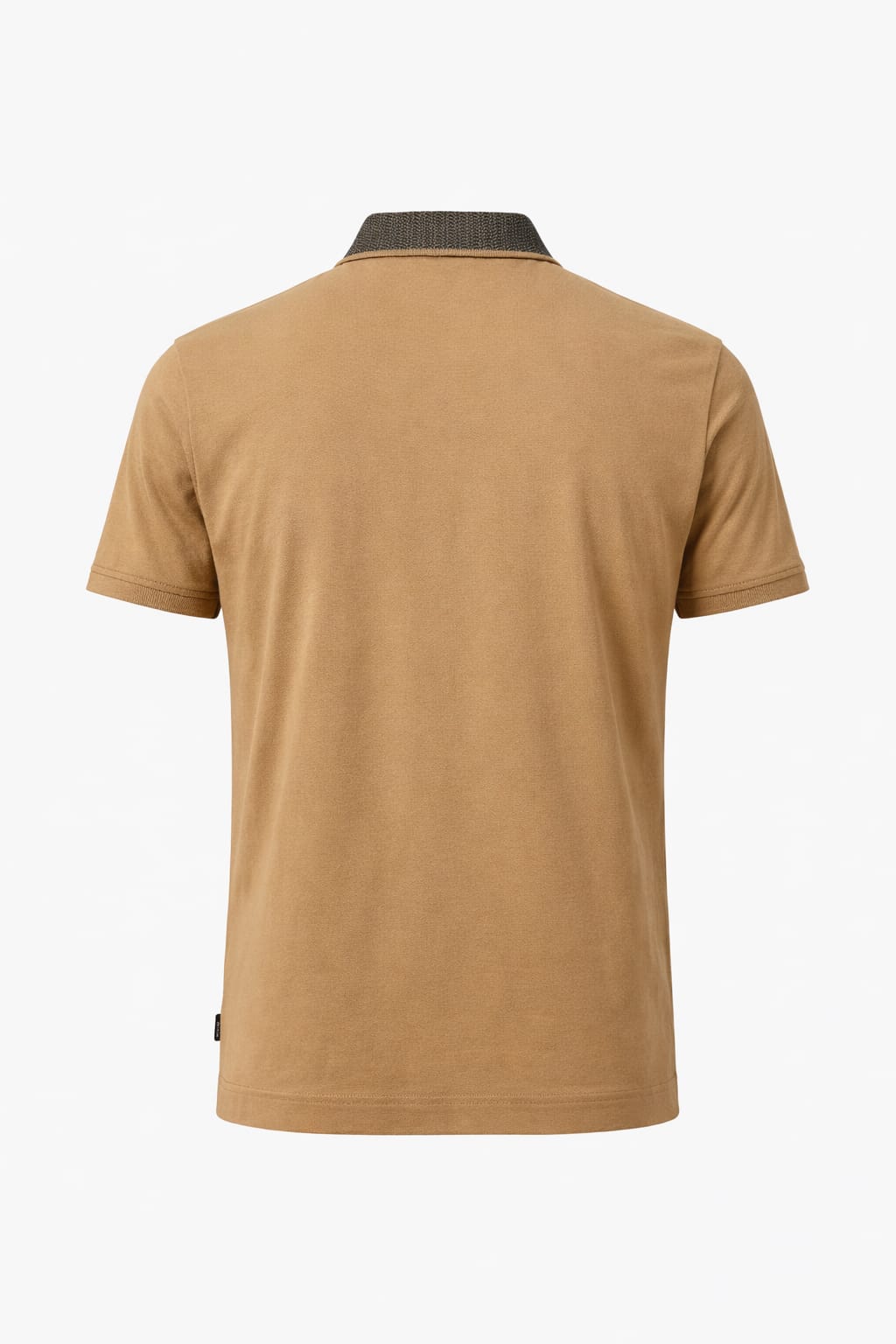 HUGO Dusk Gold Tailored Fit Short Sleeve Piqué Polo Shirt