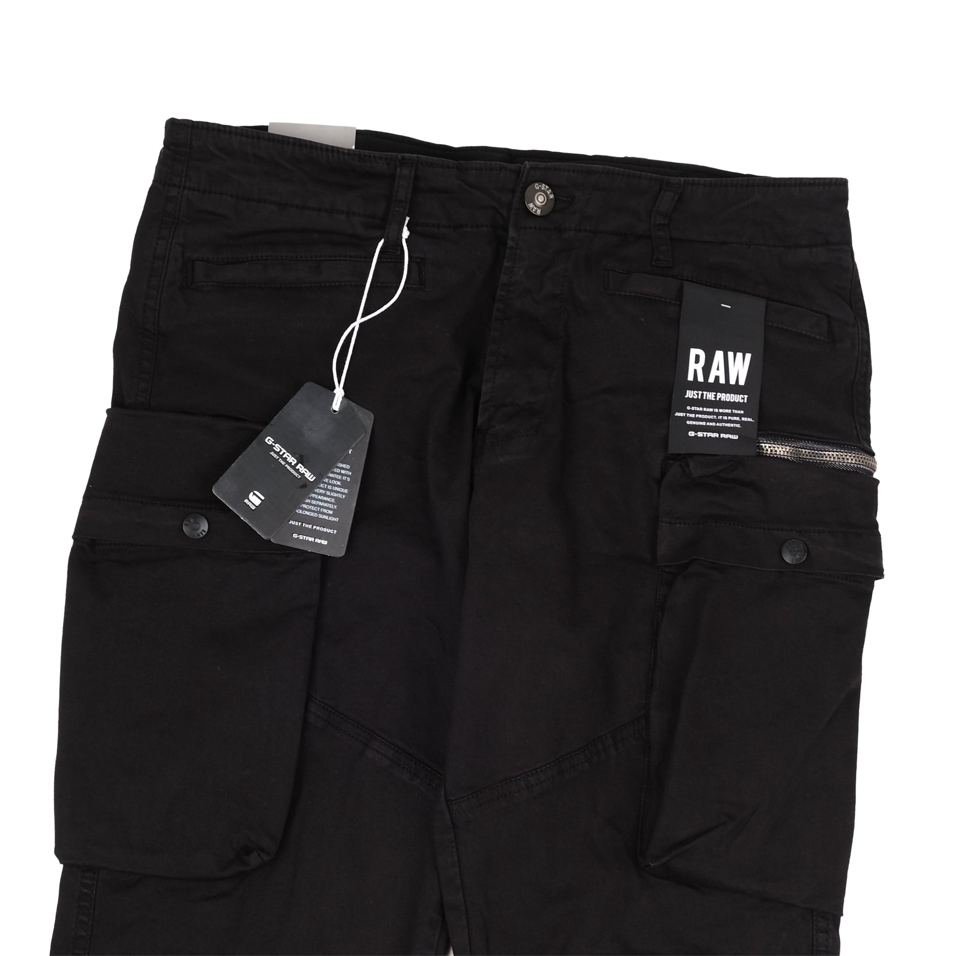 G-STAR RAW Midnight Shadow 3D Tapered Multi-Pocket Cargo Pants