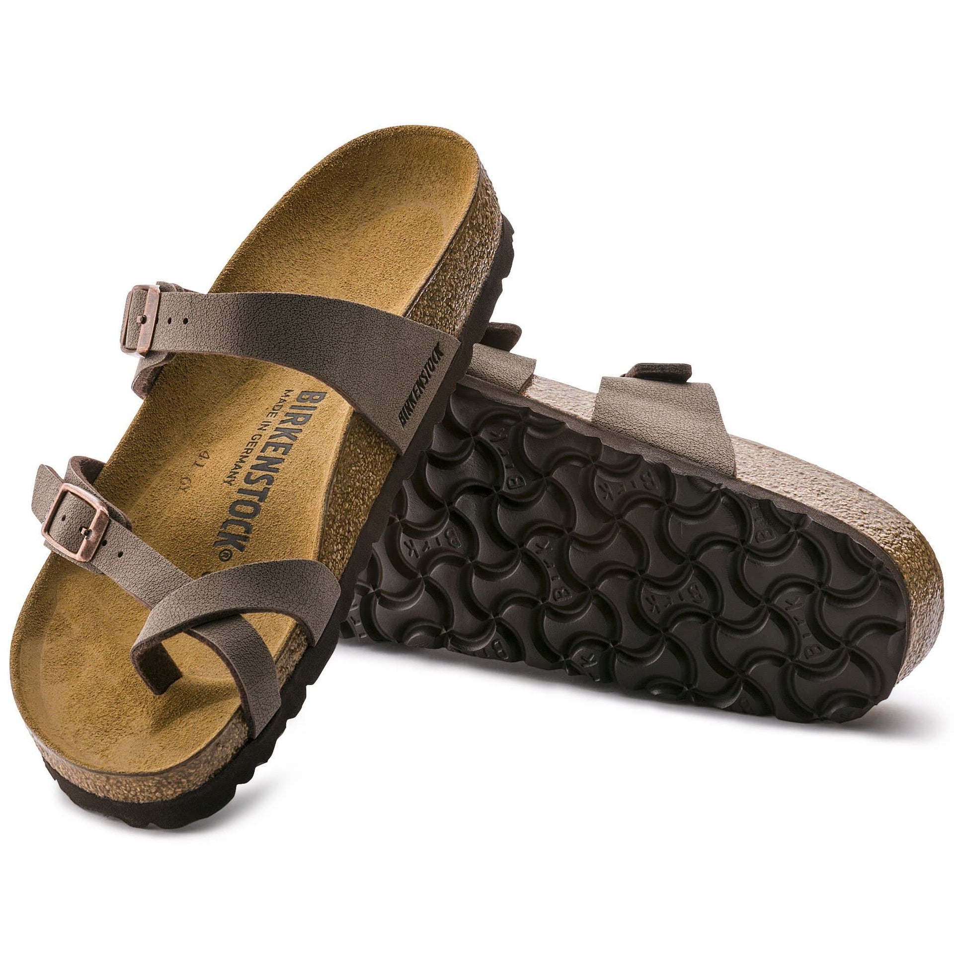 BIRKENSTOCK Earthy Taupe Casual Comfort Soft Footbed Sandals