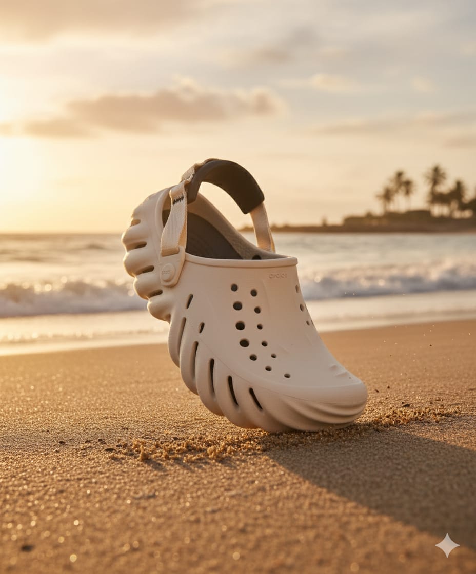 CROCS Serene Dune Water-Resistant Comfort Clogs