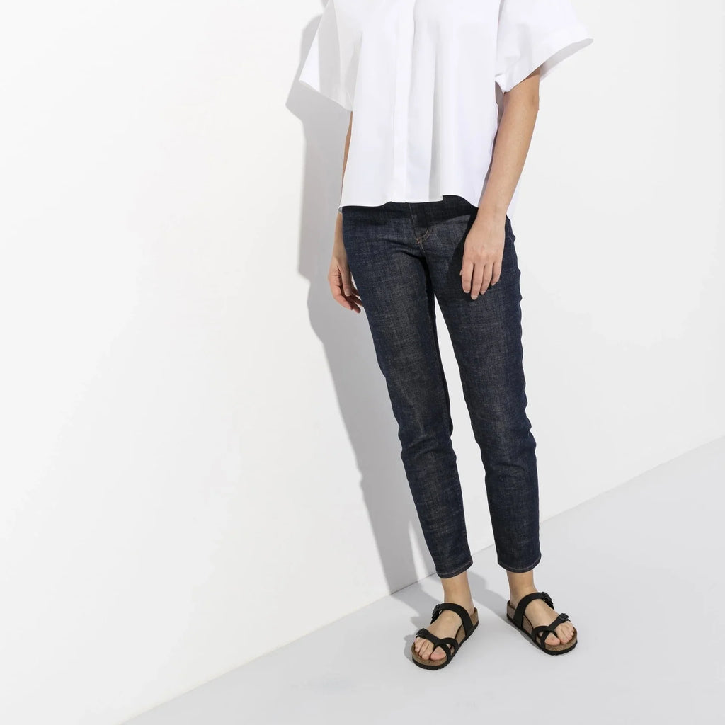 BIRKENSTOCK Twilight Charcoal Luxe Soft Footbed Sandals