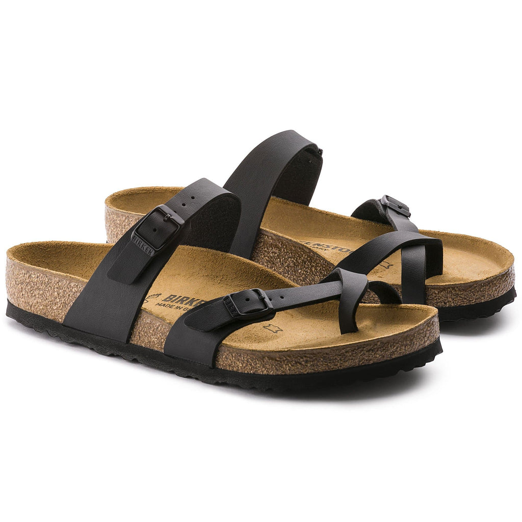 Birkenstock Strappy Comfort Sandals in Midnight Black