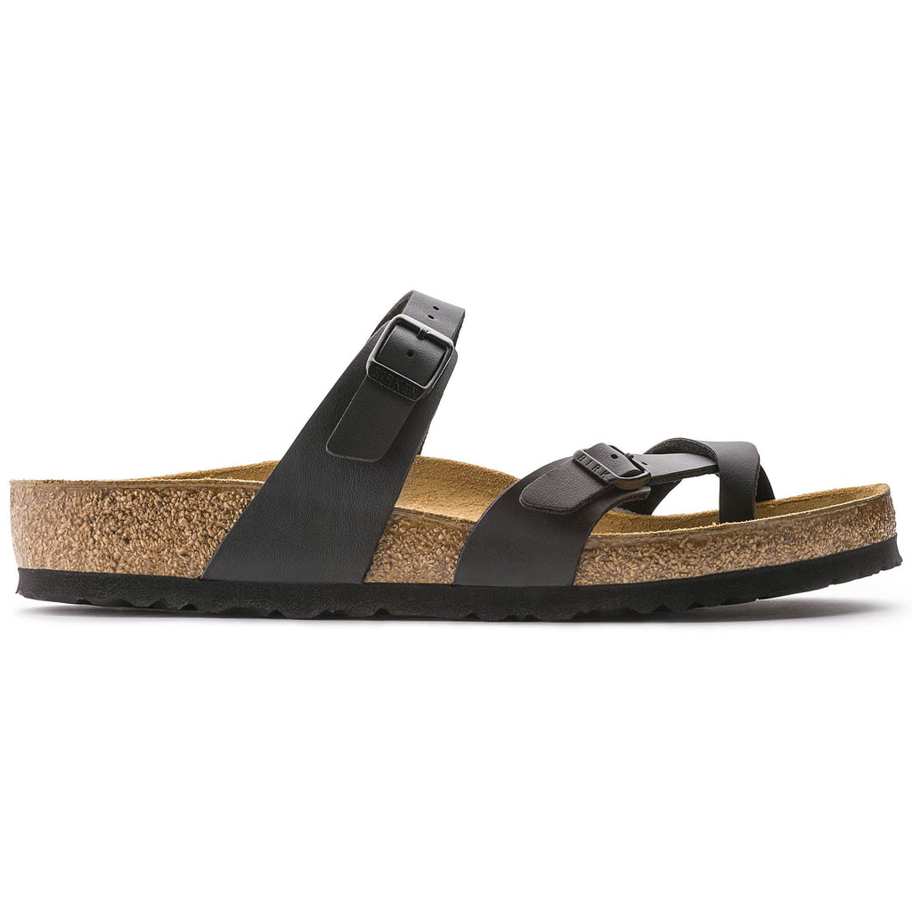 Birkenstock Strappy Comfort Sandals in Midnight Black