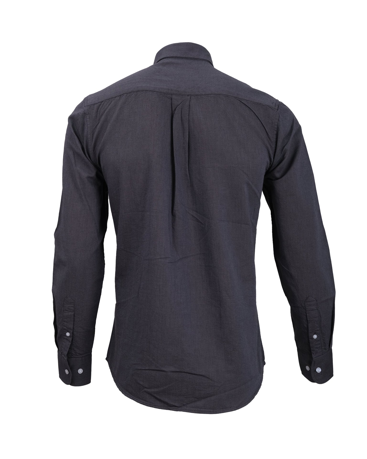 LACOSTE Charcoal Onyx Classic Fit Long Sleeve Button-Down Oxford Shirt