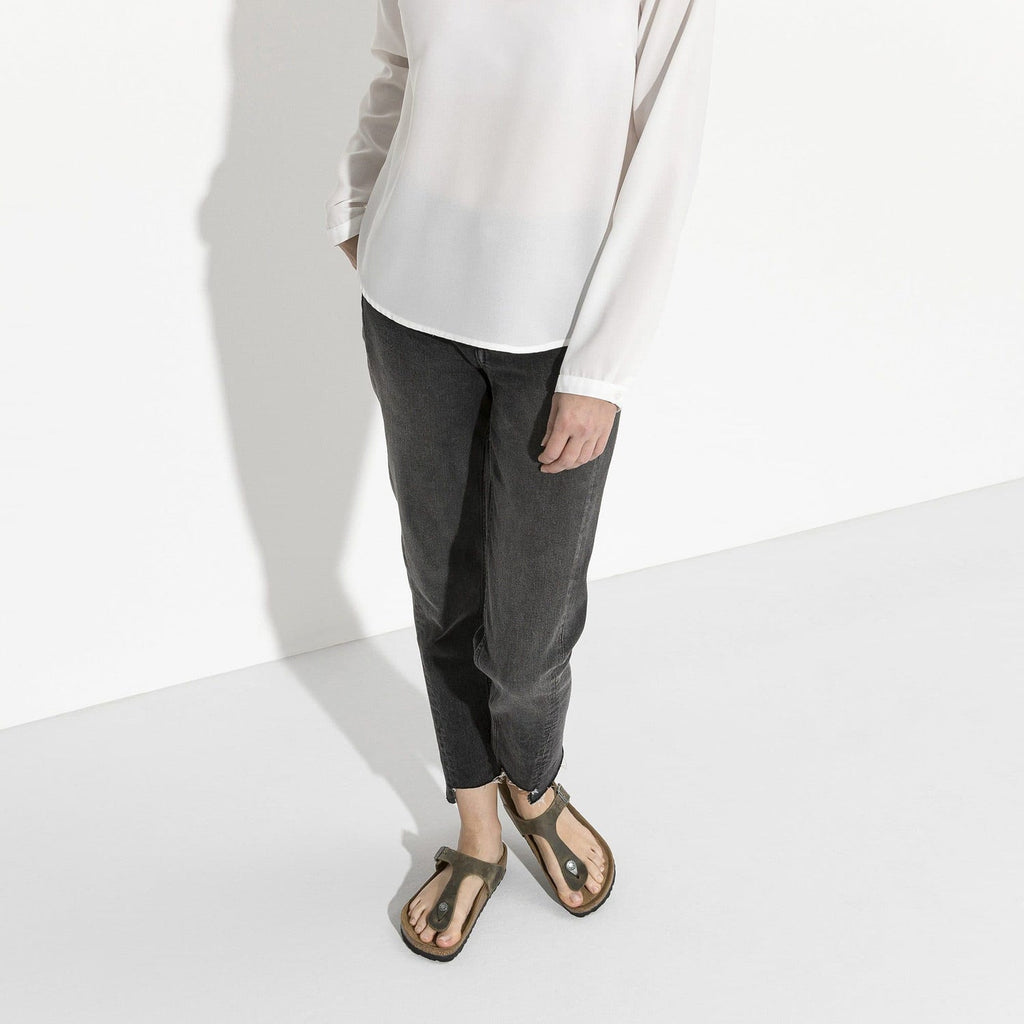 BIRKENSTOCK Onyx Noir Classic Fit Birko Flor Sandals