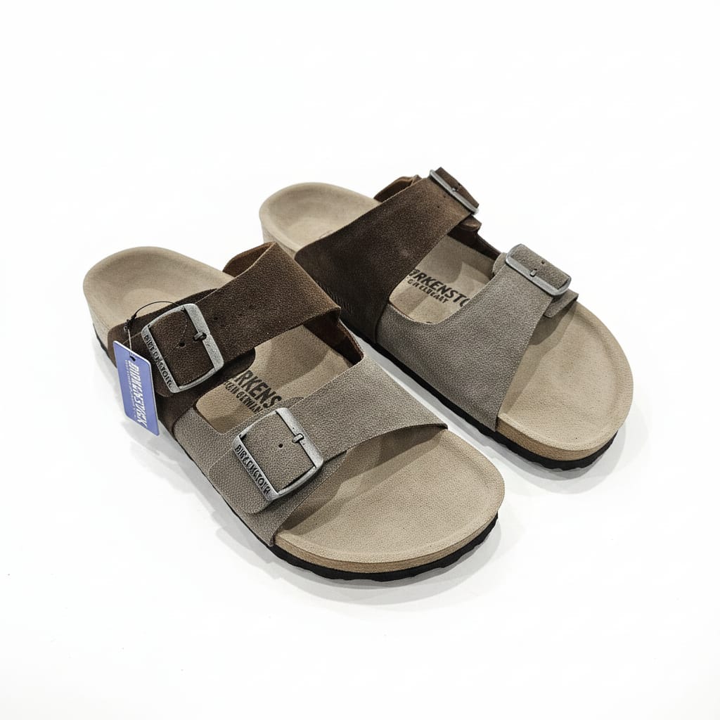 Birkenstock Earthy Umber Contemporary Slide Sandals