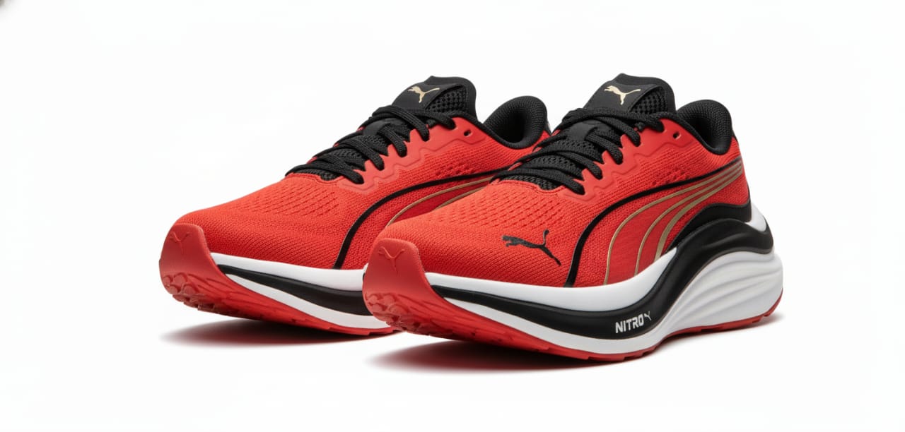 PUMA Radiant Ember Dynamic Fit NITRO Running Shoes