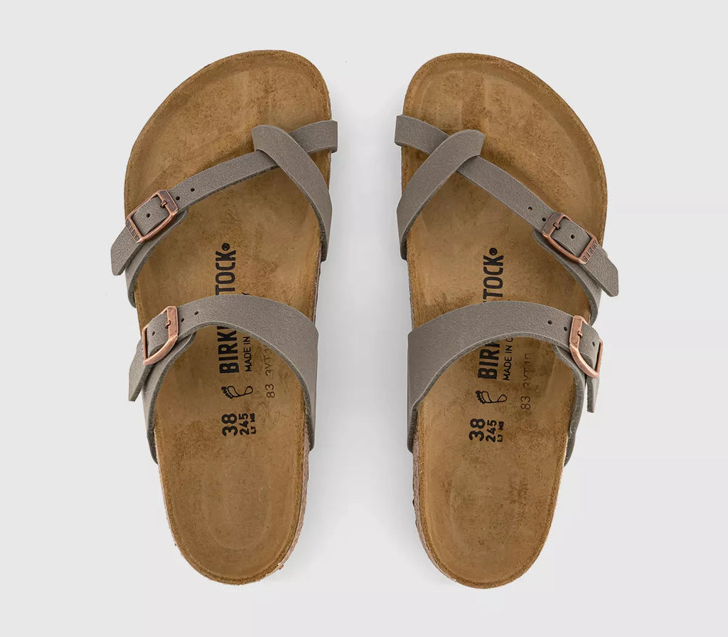 BIRKENSTOCK Whimsical Sable Umber Soft Footbed Sandals