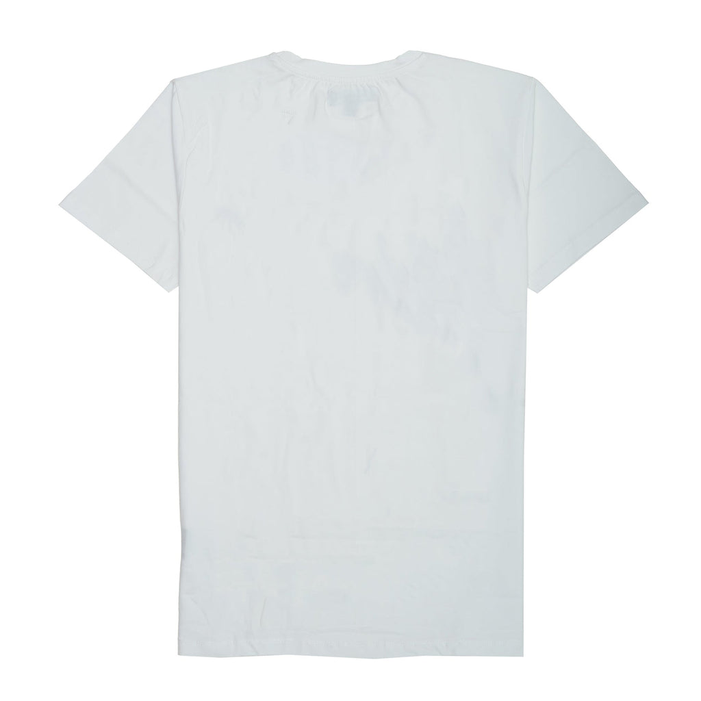 BALMAIN Frosted Pearl Signature Logo Slim Fit Short Sleeve Tee