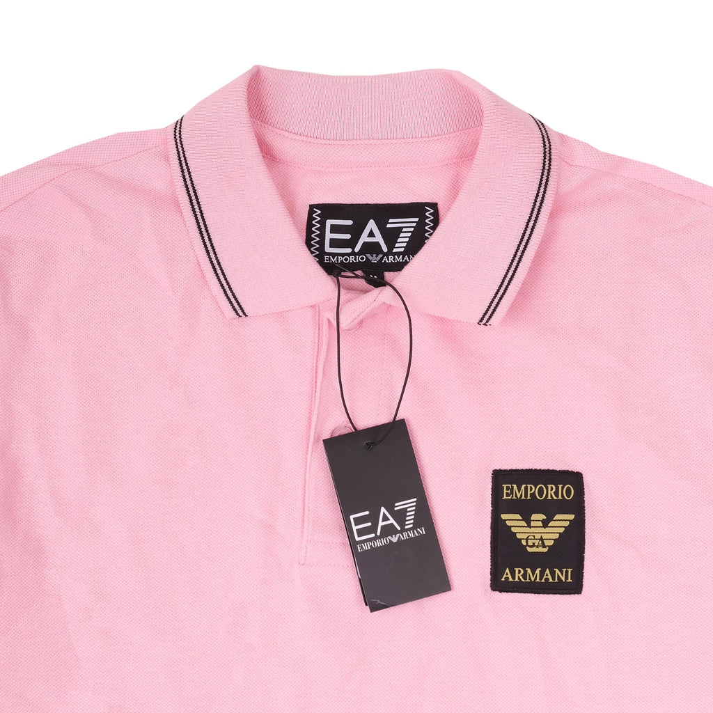 ARMANI EXCHANGE Blush Petal Slim Fit Piqu�� Polo