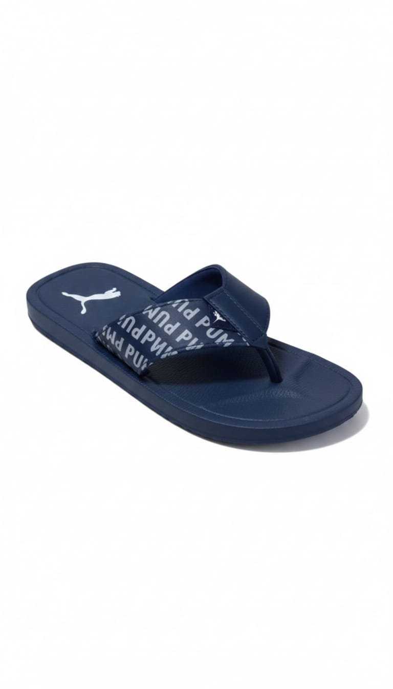 PUMA Serene Aqua Effortless Fit Graphic Flip Flops