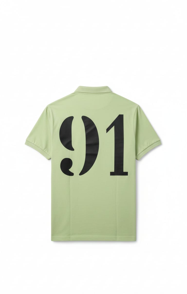 ARMANI EXCHANGE Luminous Mint Modern Fit Short Sleeve Piqué Polo Shirt