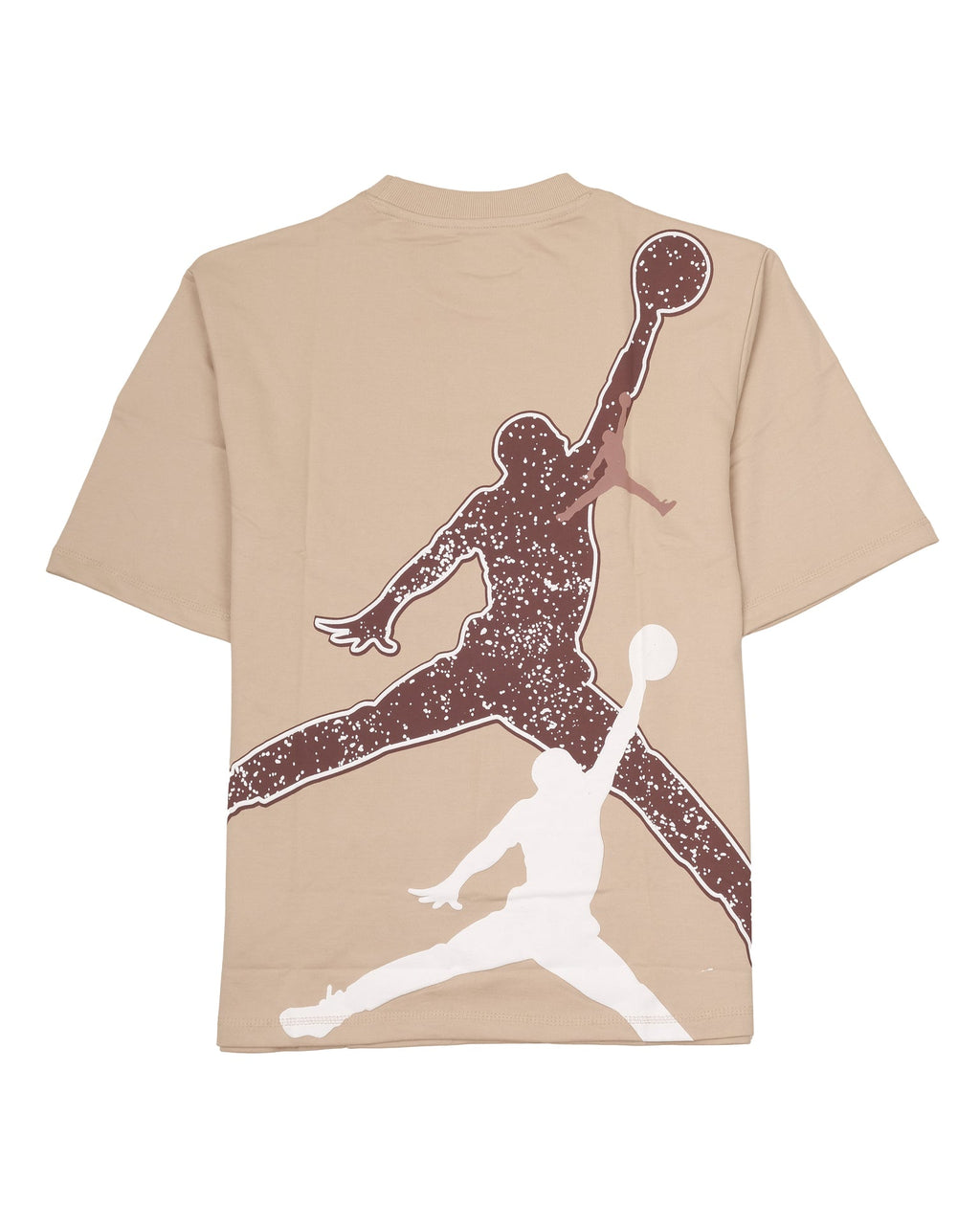 JORDAN Sandy Dune Oversized Logo Crewneck Tee