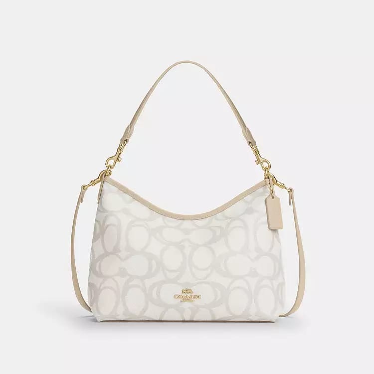 Coach Signature Canvas Hobo Bag (IMPORTED)