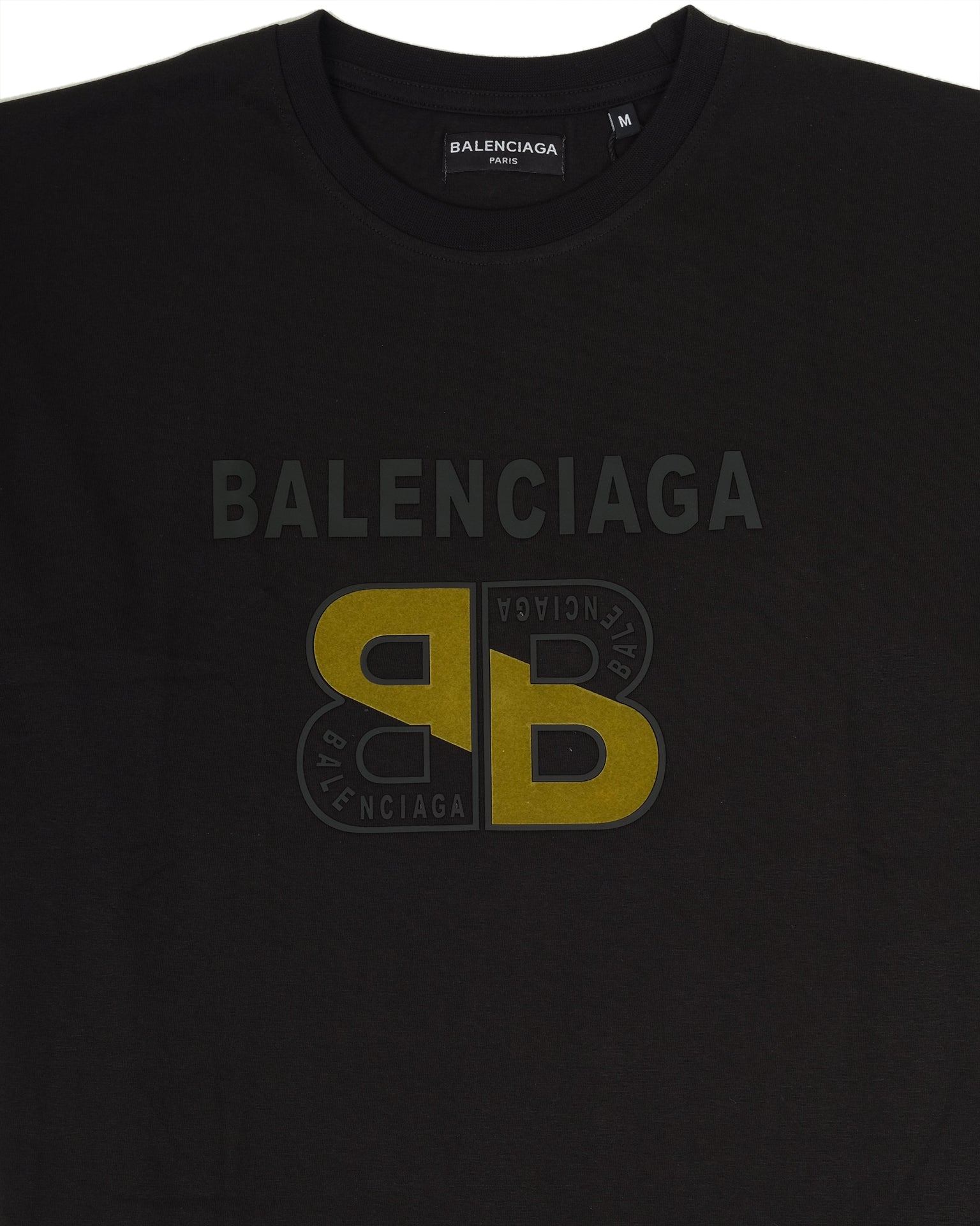 BALENCIAGA Midnight Obsidian Classic Fit Graphic Tee