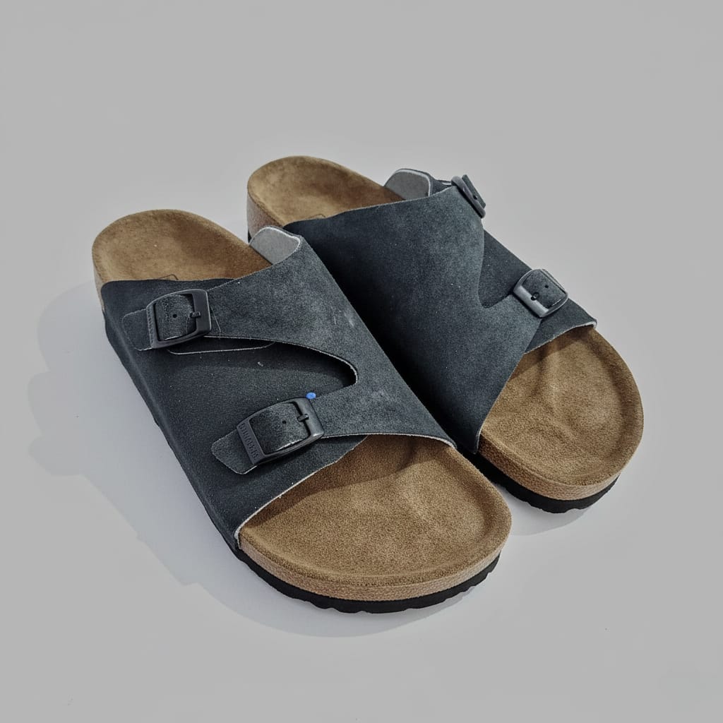 Birkenstock Tranquil Ash Adjustable Luxe Slide Sandals