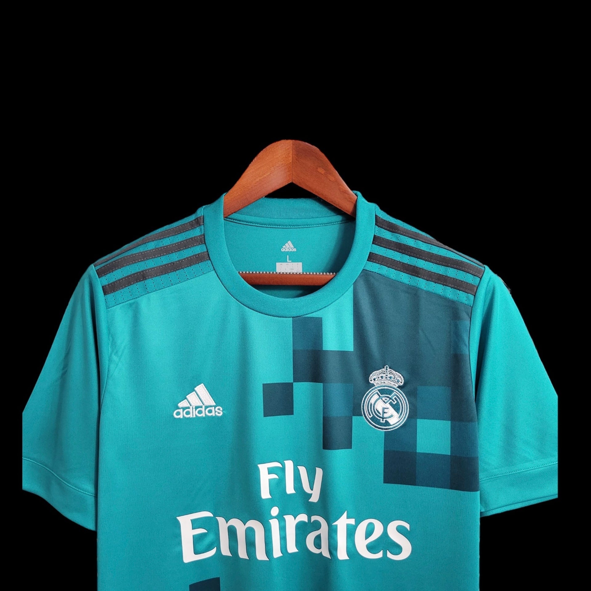 [Retro Premium] Real Madrid Away Blue 17-18 Jersey