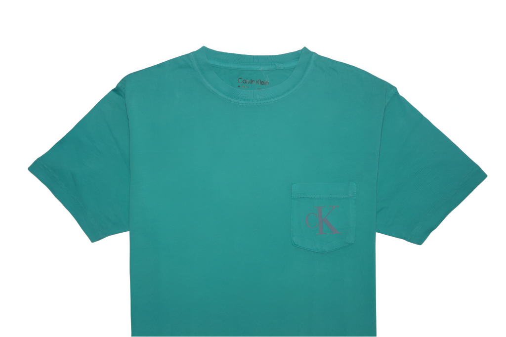 CALVIN KLEIN Aqua Mirage Casual Fit Short Sleeve T-Shirt