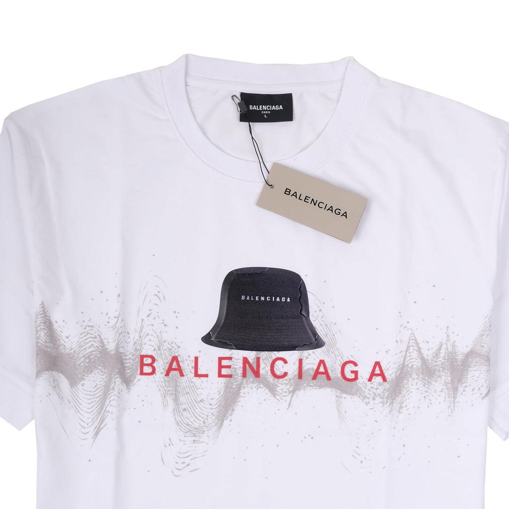 BALENCIAGA Pure Cloud Graphic Slim Fit Crewneck Tee