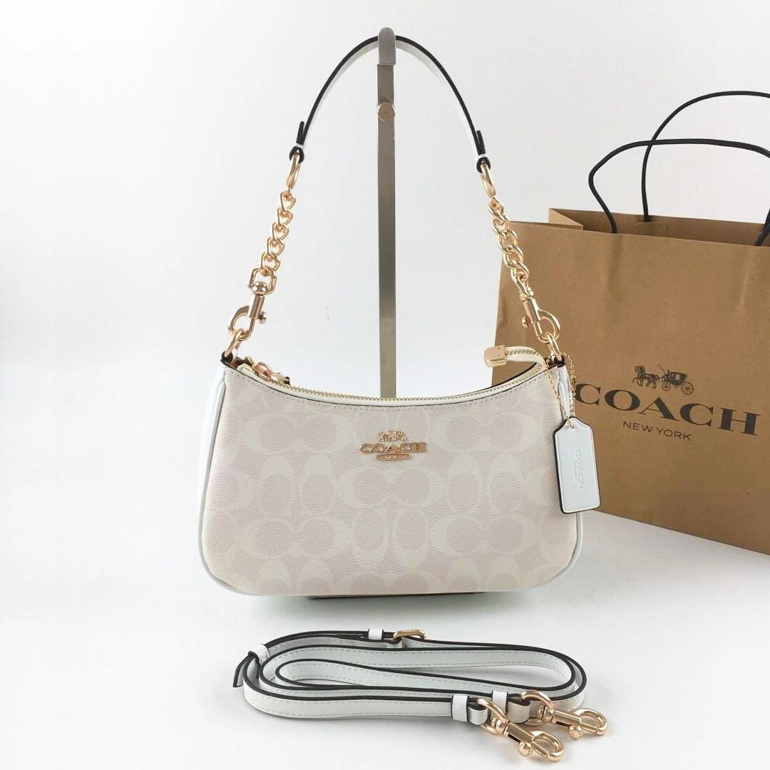 COACH Signature Mini Hobo Bag