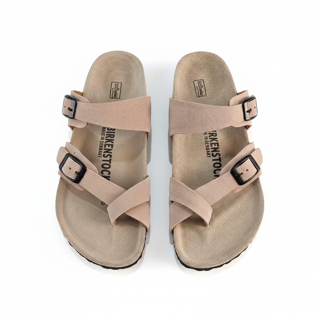 BIRKENSTOCK Blushing Blossom Luxe Soft Footbed Sandals