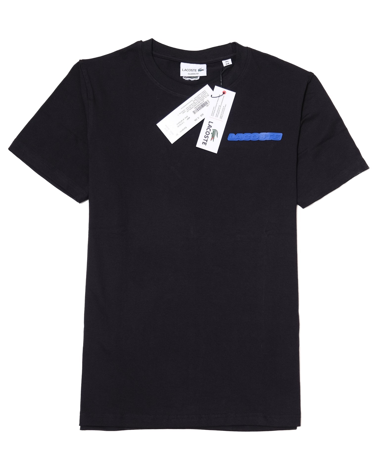 LACOSTE Midnight Ink Classic Fit Graphic Crew Neck Tee