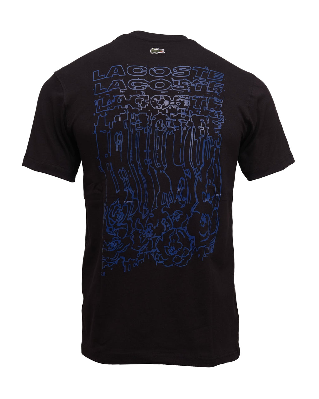 LACOSTE Midnight Ink Classic Fit Graphic Crew Neck Tee