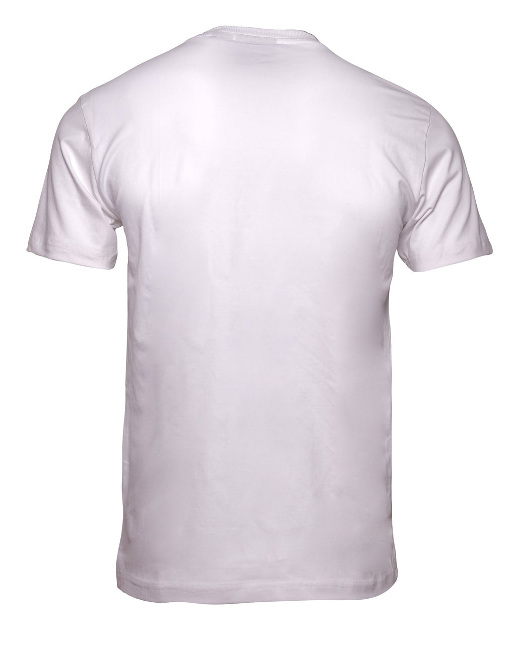 EA7 EMPORIO ARMANI Whispering White Botanical Print Slim Fit Short Sleeve Tee