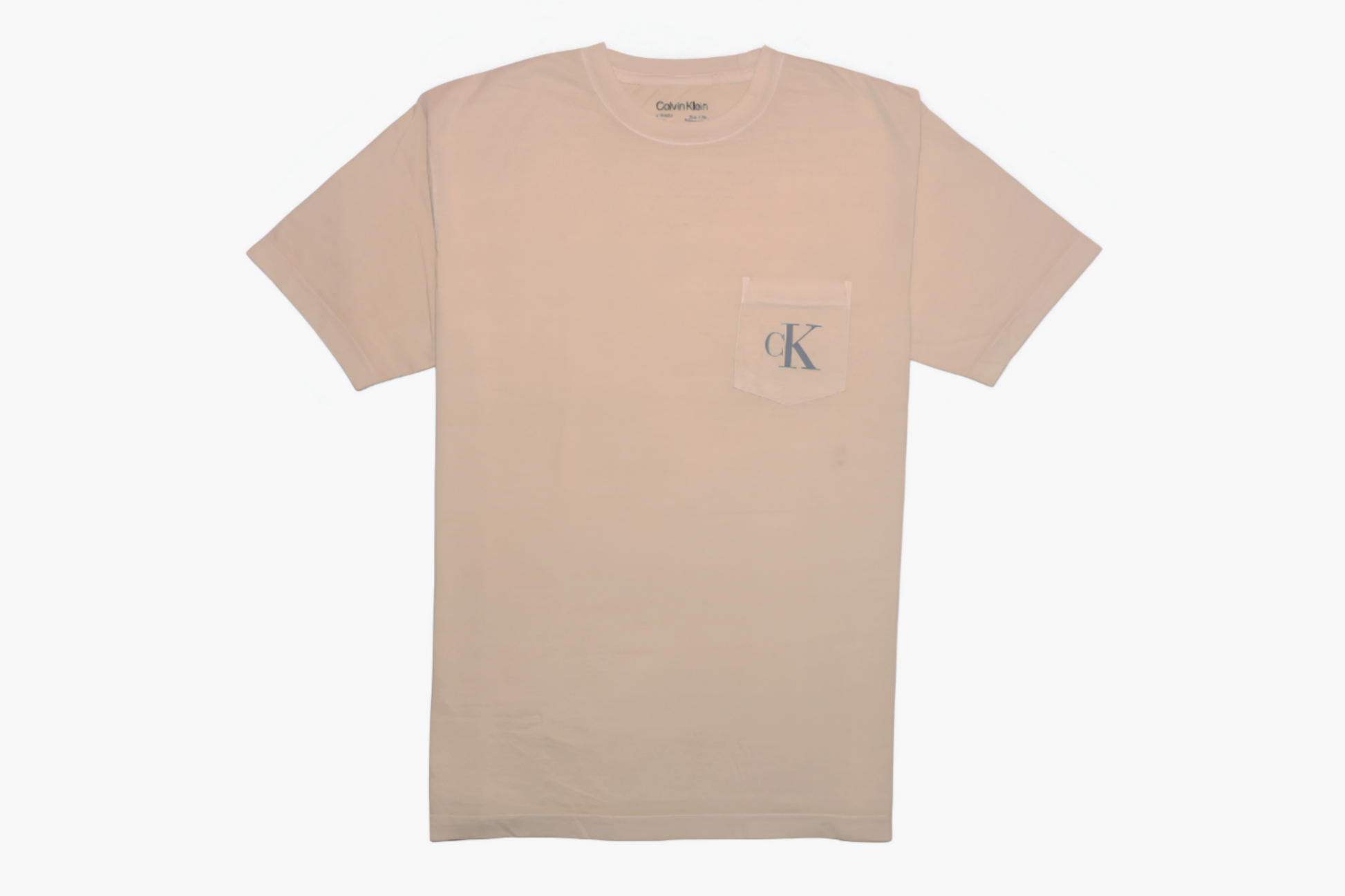 CALVIN KLEIN Radiant Apricot Tailored Fit Short Sleeve T-Shirt