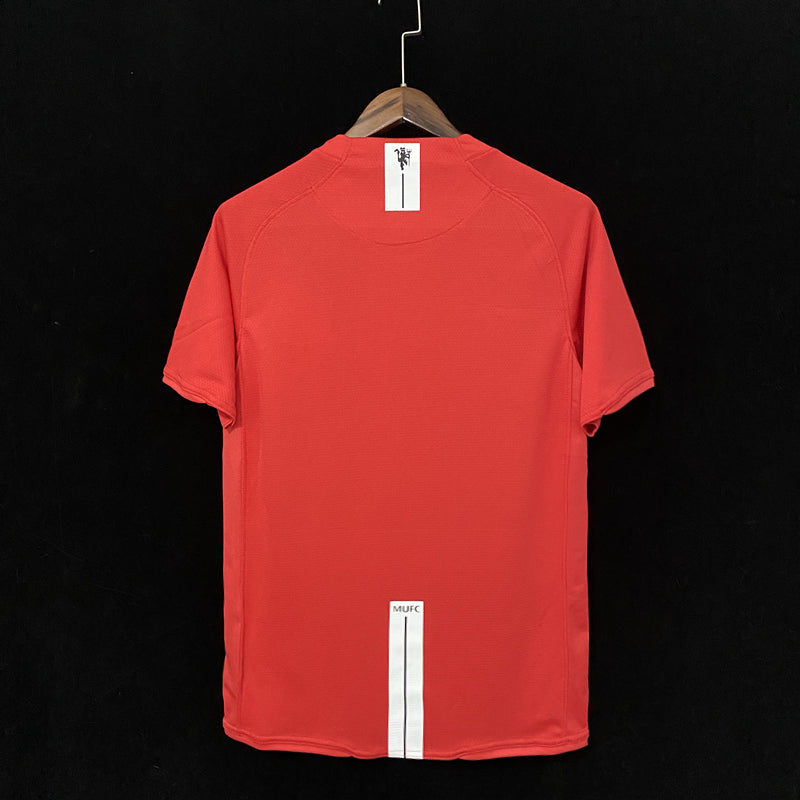 Manchester United Home 07-08 Retro Jersey With shorts