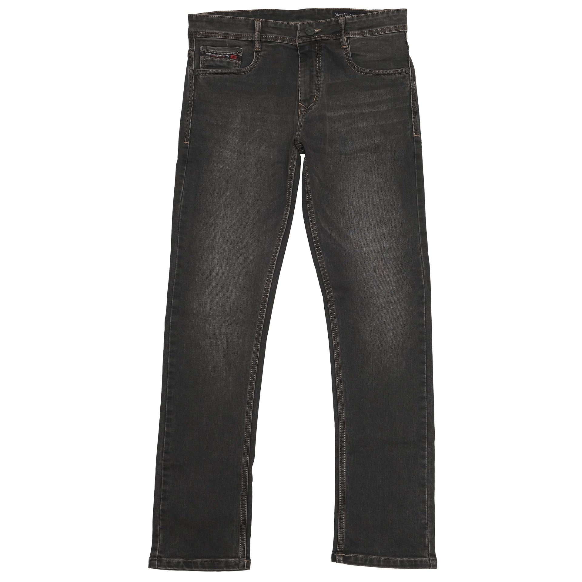 DIESEL Charcoal Shadow Slim Fit Industrial Denim Jeans