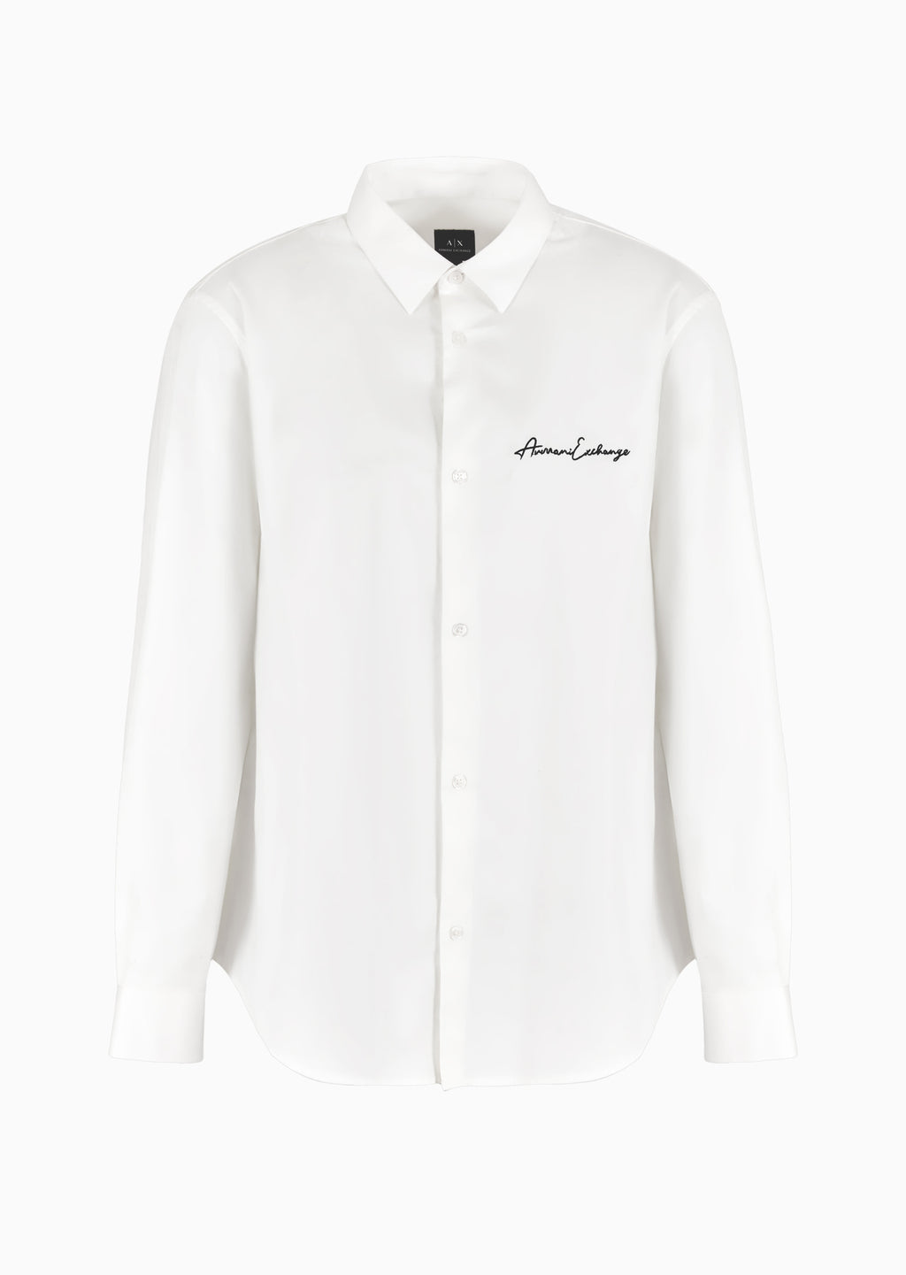 Armani Exchange Signature Classic White Shirt