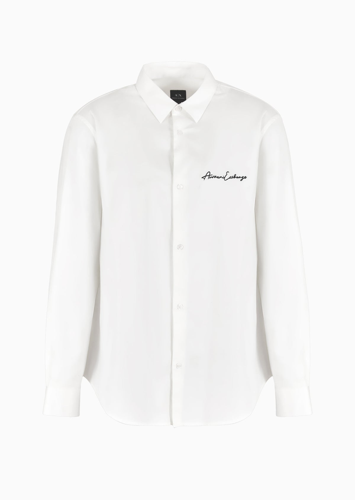 Armani Exchange Signature Classic White Shirt