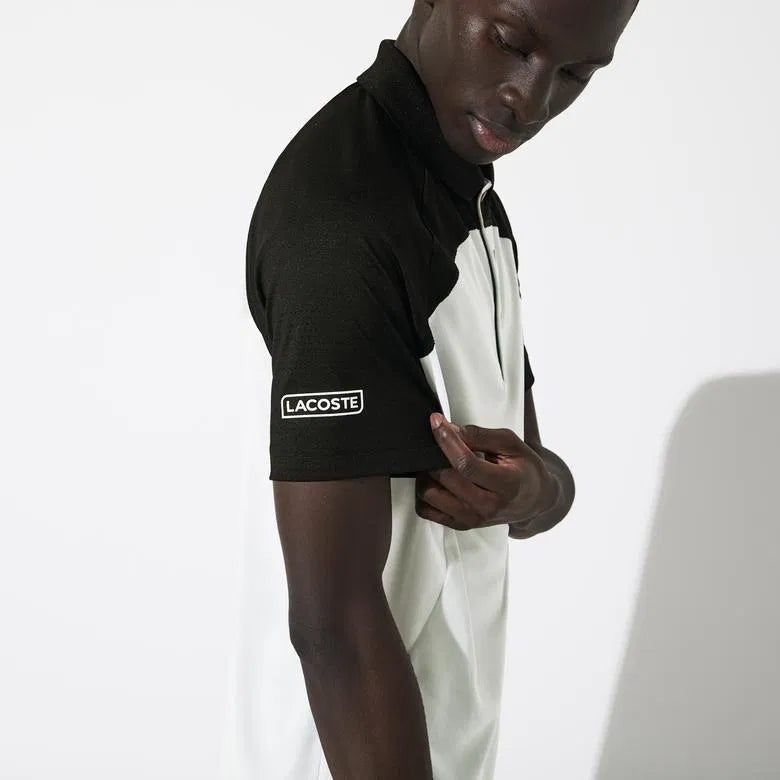 LACOSTE Urban Mist Slim Fit Short Sleeve Piqué Polo Shirt