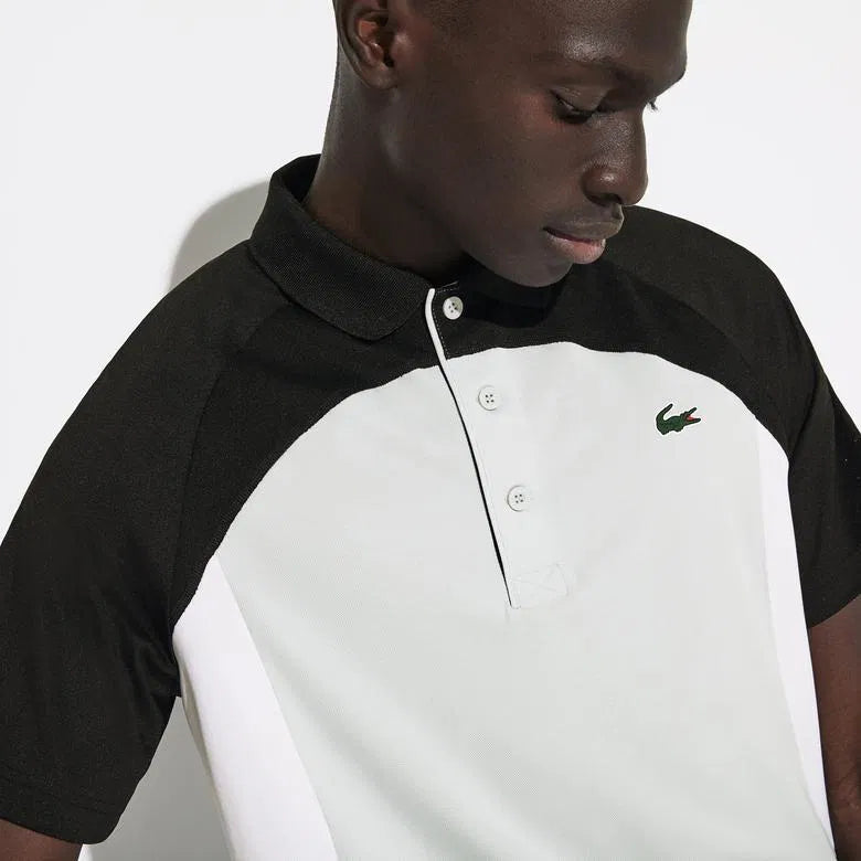 LACOSTE Urban Mist Slim Fit Short Sleeve Piqué Polo Shirt
