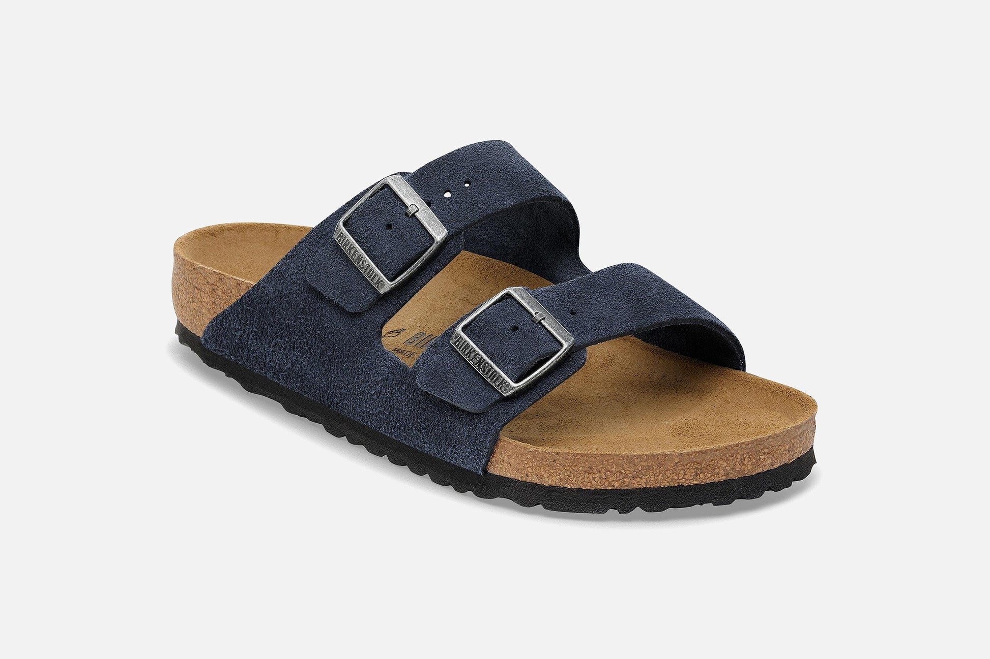 Birkenstock Suede Serenity Sandals in Midnight Blue