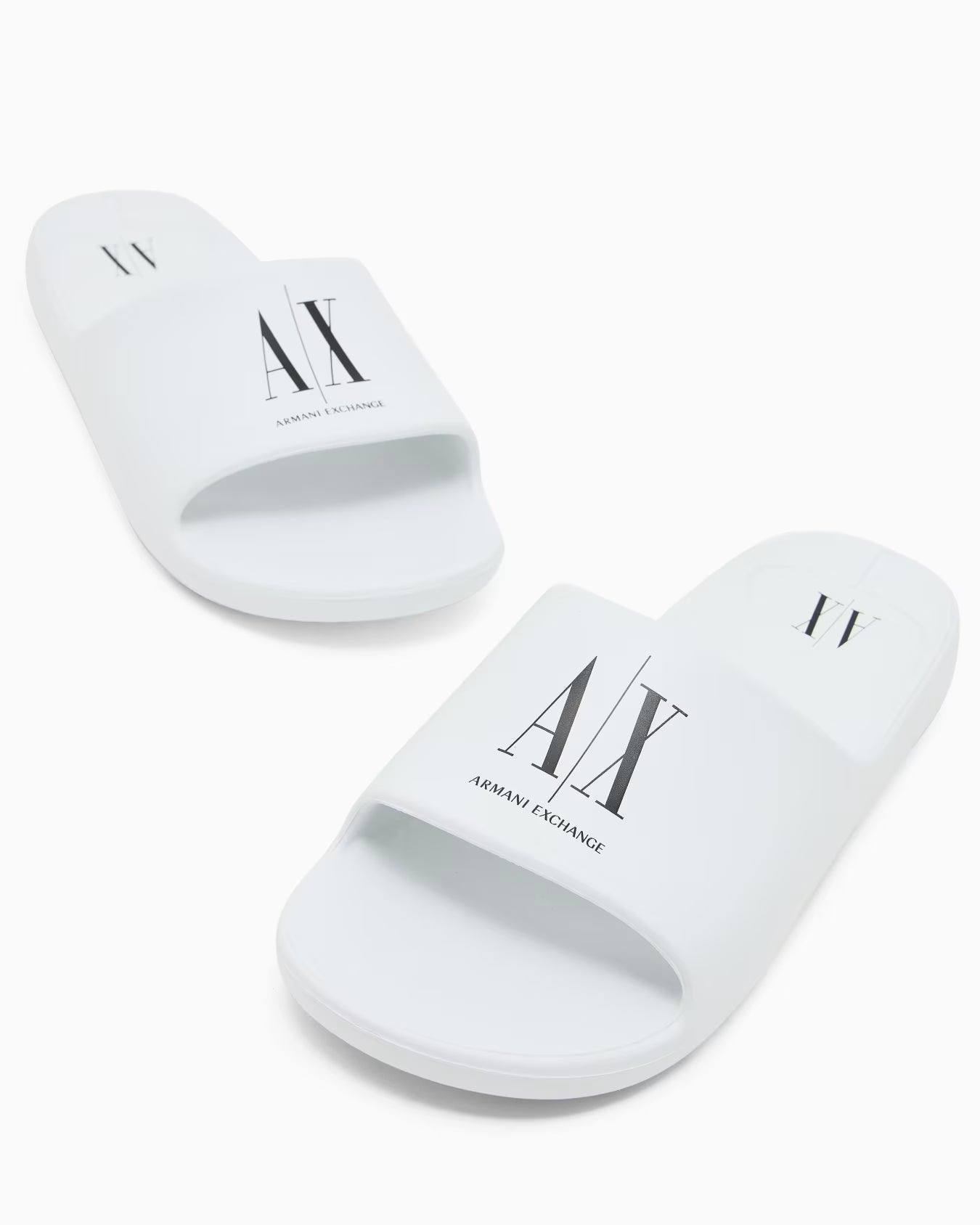 A|X ARMANI EXCHANGE Ethereal Pearl Luxe Slide Sandals