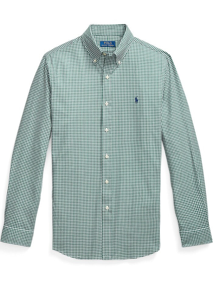 Polo Ralph Lauren Classic Fit Gingham Shirt in Enchanted Forest Green