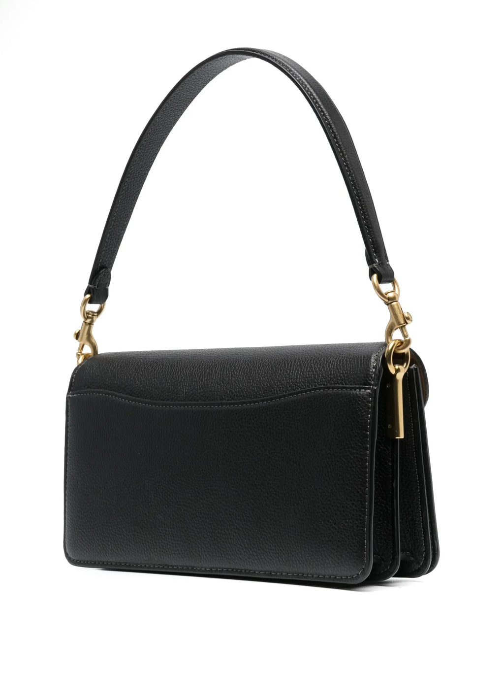 COACH Enchanted Charcoal Luxe Pebbled Leather Crossbody Bag