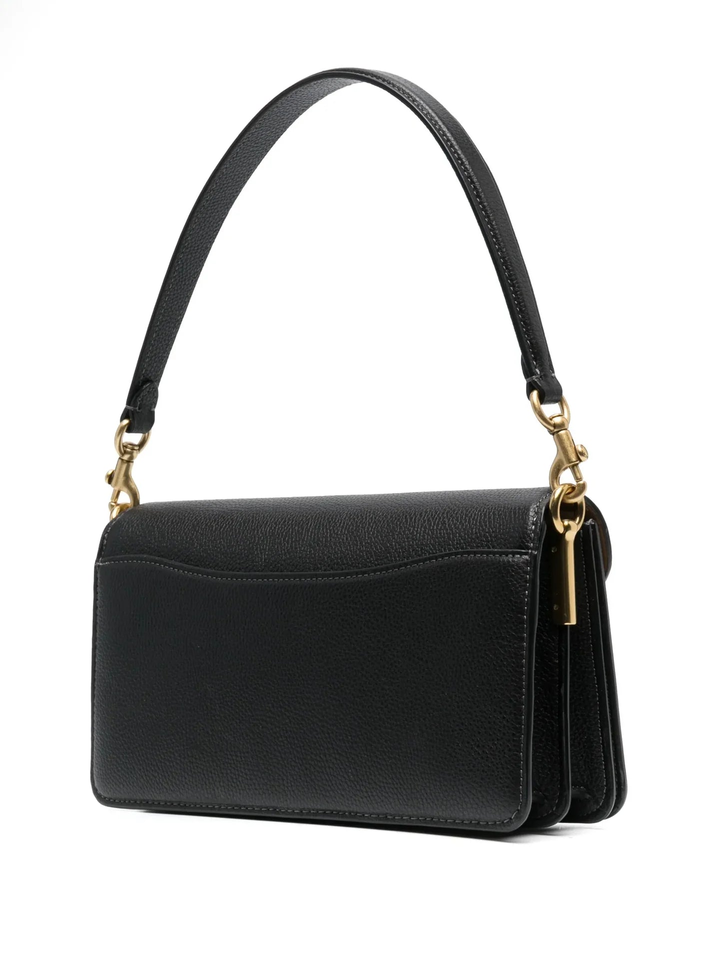 COACH Enchanted Charcoal Luxe Pebbled Leather Crossbody Bag