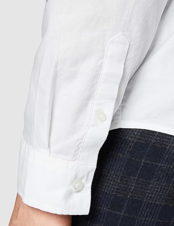 Armani Exchange Crisp Cotton Classic White Shirt