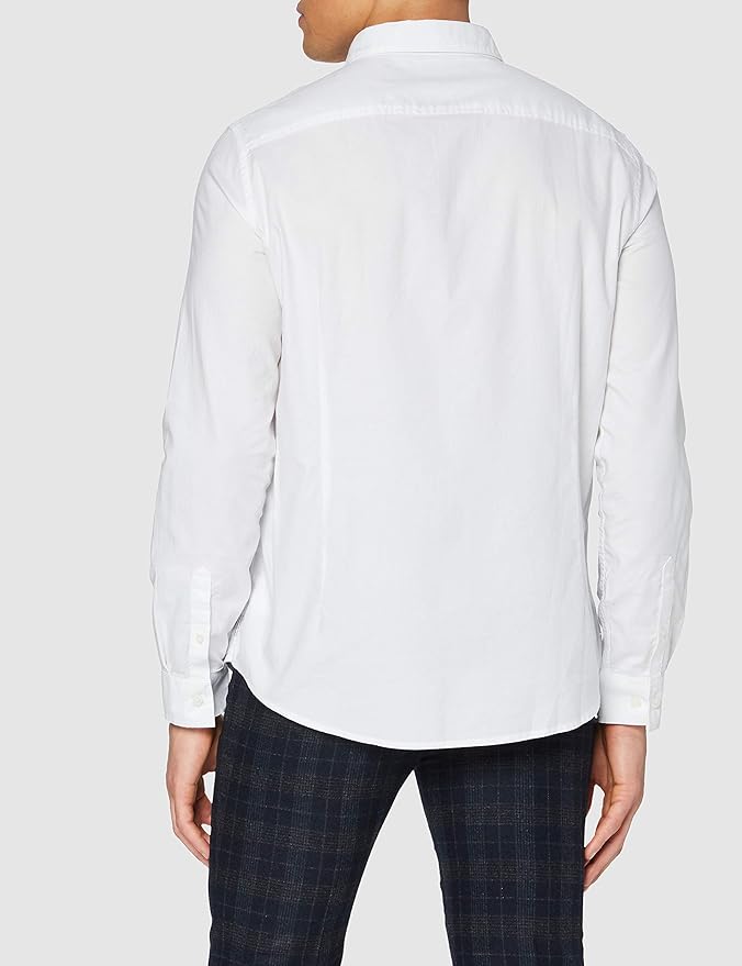 Armani Exchange Crisp Cotton Classic White Shirt