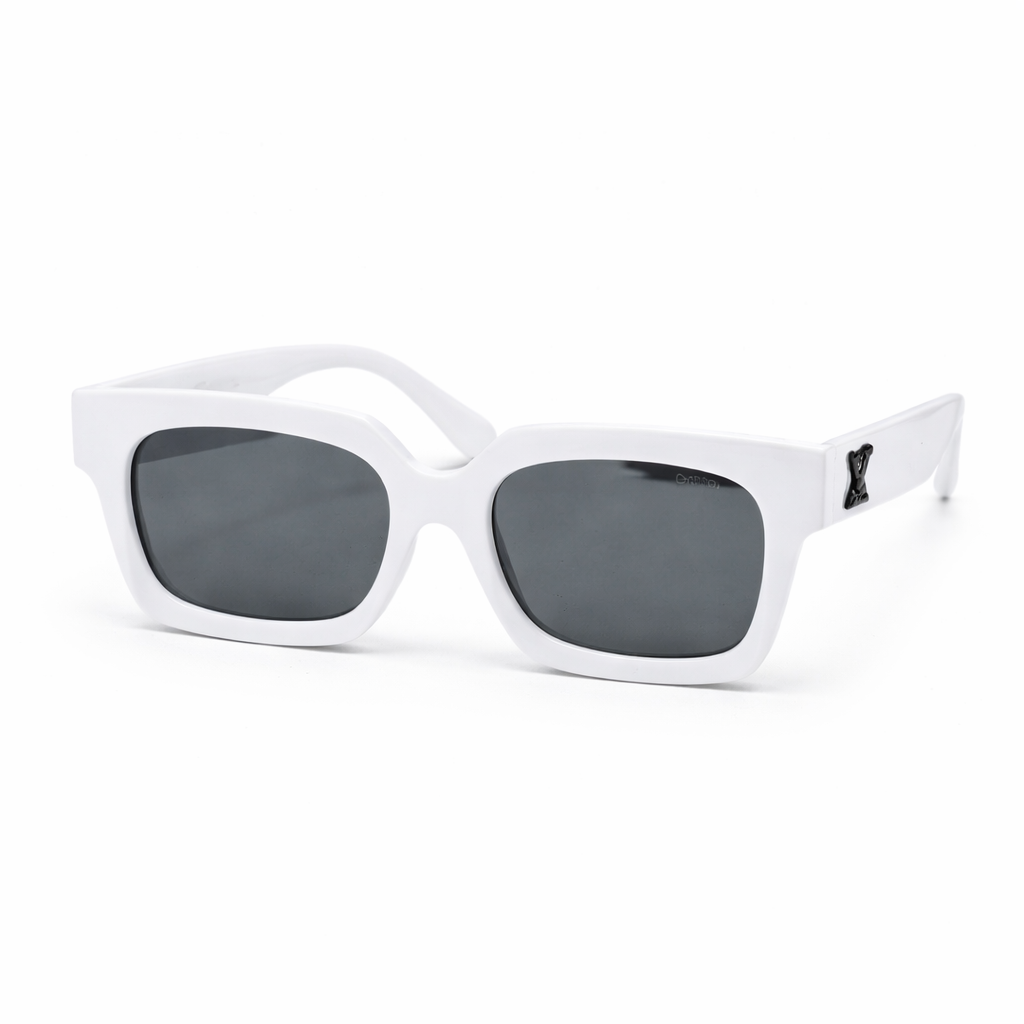 QFF Ethereal Pearl Chic Square Sunglasses