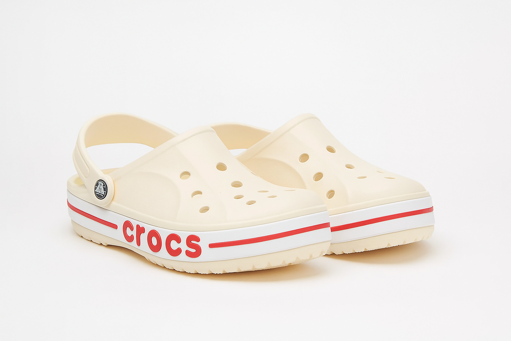 CROCS Sunbeam Vanilla Whimsical Coral Classic Clog