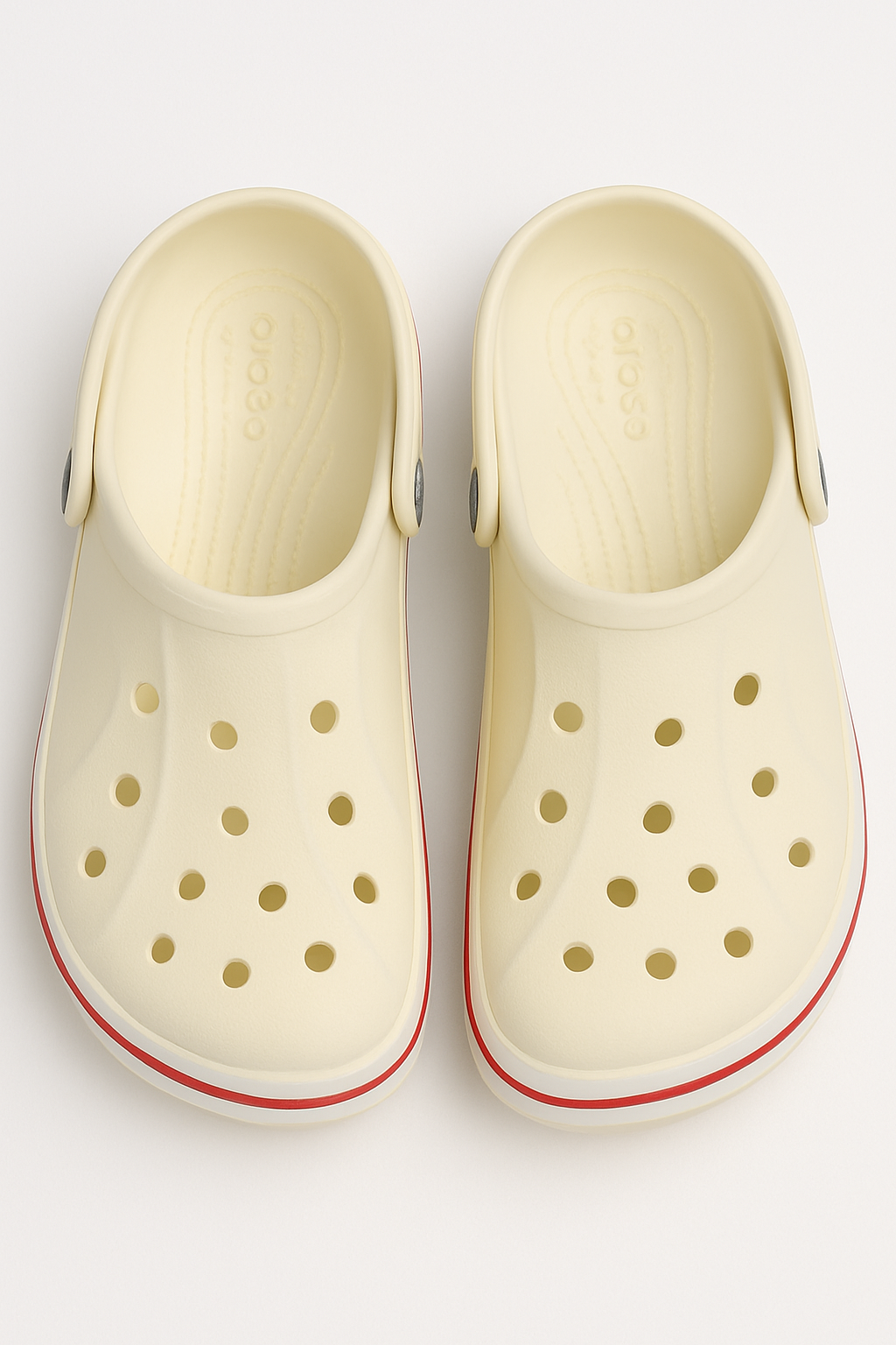 CROCS Sunbeam Vanilla Whimsical Coral Classic Clog